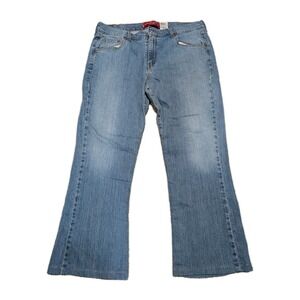 Levi's 515 Women Nouveau Boot Cut Stretch Jeans Low Rise Denim Size 14 L‎